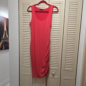 INC International Concepts Coral Midi Dress